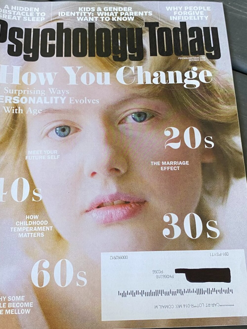 Psychology Today- How you Change?- Oct. 2022
